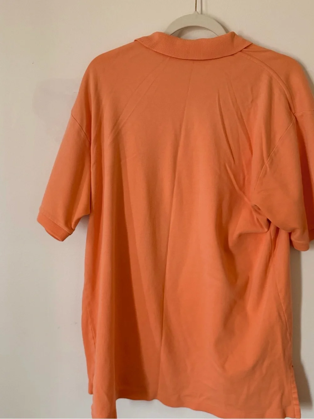 Lg Polo by Ralph Lauren Men's Orange Classic Fit Polo Shirt